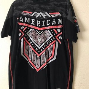 American fighter men’s t-shirt